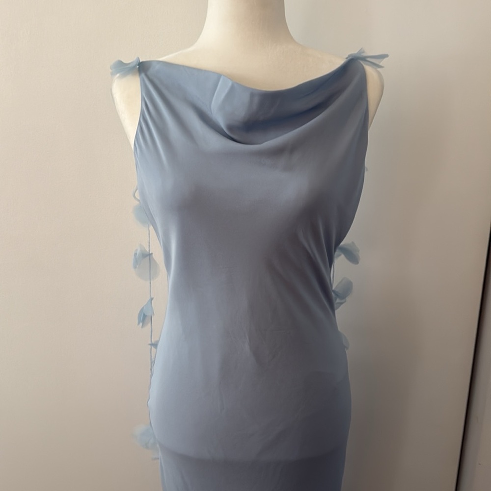 Cult Gaia Nymeria Gown Small Coastal Blue - Picture 11 of 16
